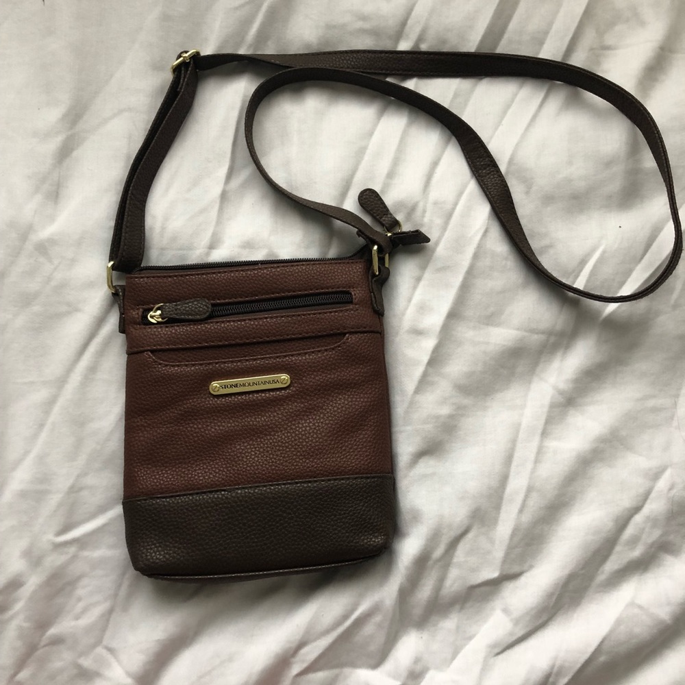 Leather crossbody